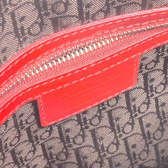 CHRISTIAN DIOR Red Shoulder Bag - Picture 14 of 14